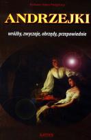 Okładka książki Andrzejki. Wróżby zwyczaje