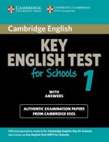 Opakowanie Cambridge Key English Test for Schools 1 Student's Book with answers