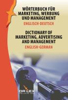 Okładka książki Dictionary of Marketing Advertising and Management English-German