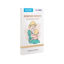 Okładka książki Dziecko rodzic Budowanie więzi fiszki