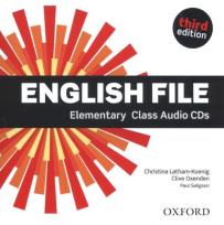 Okładka książki English File Elemenary Ciass Audio CD