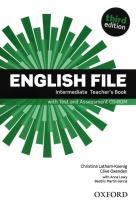 Okładka książki English File Intermediate Teacher's Book + CD