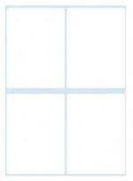 Okładka książki Etykiety biurowe 55/40 24 białe