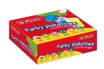 Opakowanie Farby plakatowe szkolne Fluo 6 kolorów x 20ml