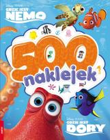 Okładka książki GDZIE JEST NEMO/GDZIE JEST DORY. 500 NAKLEJEK