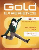 Okładka książki Gold Experience B1+ Students Book + DVD + MyEnglishLab