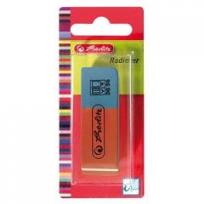 Opakowanie Gumka czerwono-niebieska