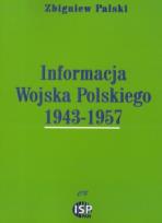 Okładka książki Informacja Wojska Polskiego 1943- 1957