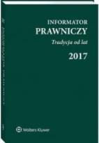 Okładka książki Informator Prawniczy 2017 Tradycja od.. B6 zielony