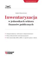 Okładka książki Inwentaryzacja w jednostkach sektora finansów publicznych