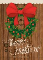 Opakowanie Karnet Merry Christmas Kokarda