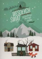Opakowanie Karnet Wesołych świąt Miasto