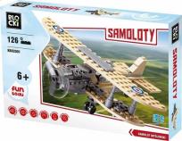 Opakowanie Klocki Blocki - samoloty 126el.