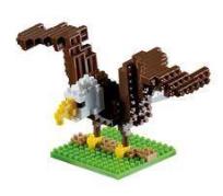 Opakowanie Klocki Orzeł 130 części BRIXIES