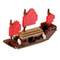 Opakowanie Klocki Stara łódź Hongkong 174 części BRIXIES