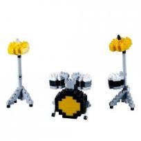 Opakowanie Klocki Zestaw perkusyjny 187 części BRIXIES