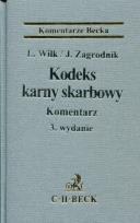 Okładka książki Kodeks karny skarbowy Komentarz