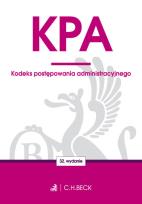 Okładka książki Kodeks postępowania administracyjnego