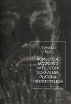 Okładka książki Koncepcje mądrości w filozofii Sokratesa Platona i Arystotelesa