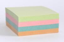 Opakowanie Kostka klejona 85x85x40mm mix kolor D.RECT