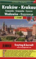 Opakowanie Kraków Wadowice mapa laminowana 1:10 000