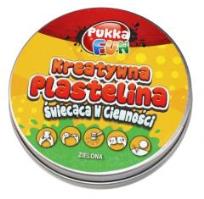 Opakowanie Kreatywna plastelina -Świecąca w ciemności zielona