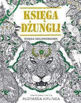 Okładka książki Księga dżungli. Księga kolorowanek