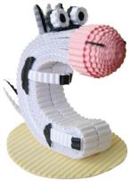 Opakowanie Kukuru. Papierowy cielak