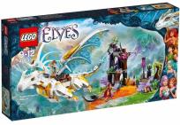 Okładka książki Lego Elves Na ratunek królowej smoków