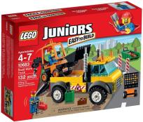 Okładka książki Lego JUNIORS 10683 Ciężarówka do robót drogowych