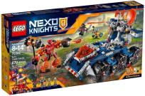 Okładka książki Lego Nexo Knights Pojazd Axla