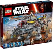 Okładka książki Lego Star Wars AT-TE kapitana Rexa