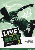 Okładka książki Live Beat 3 WB +  MP3 CD (wieloletni)