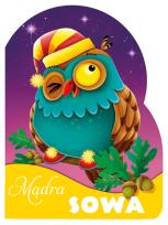 Okładka książki Mądra sowa Wykrojnik