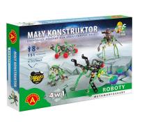 Okładka książki Mały konstruktor 4 w 1 Roboty