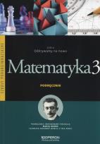 Okładka książki Matematyka LO 3 Odkrywamy... Podr ZP w.2016 OPERON