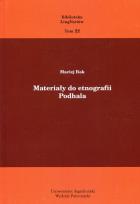 Okładka książki Materiały do etnografii Podhala Tom 22
