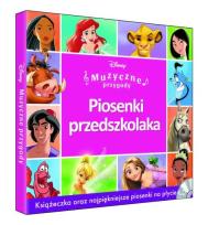 Okładka książki Muzyczne Przygody - Piosenki Przedszkolaka booklet+CD