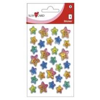 Opakowanie Naklejki A gwiazdki buźki