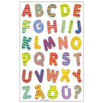 Opakowanie Naklejki A Litery kolorowe