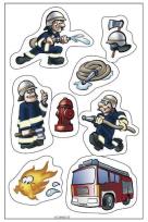 Opakowanie Naklejki A ozdobne Straż Pożarna