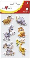 Opakowanie Naklejki C ozdobne Zwierzaki II