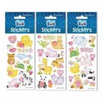 Opakowanie Naklejki Sticker BOO silver zwierzątka