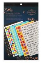 Opakowanie Nakleki Litery CRAFT SHOP
