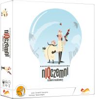 Okładka książki Niqczemni Szaleni naukowcy Gra planszowa