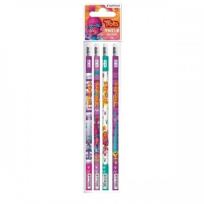 Opakowanie Ołówek z gumką Trolls 4szt