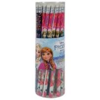 Opakowanie Ołówki z gumką Kraina Lodu 19 (48szt) DERFORM
