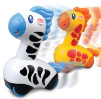 Okładka książki Pędzące zwierzątka, 2 wzory DUMEL