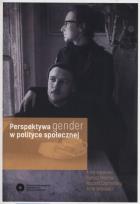 Okładka książki Perspektywa gender w polityce społecznej