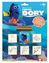 Opakowanie Pieczątki 5 sztuk Gdzie jest Dory
